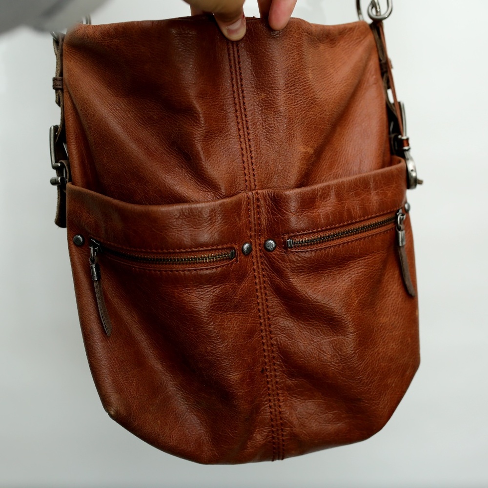Leather Brown Purse Satchel